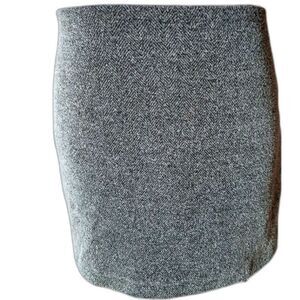 Kendall & Kylie Tweed Mixed Media Mini Skirt Size S NWT